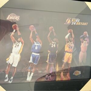 Kobe Bryant Framed Photo
